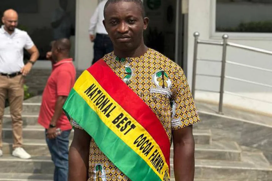 STOP POLITICISING GHANA'S COACOA SECTOR -- NATIONAL BEST COCOA FARMER WARNS GHANAIANS