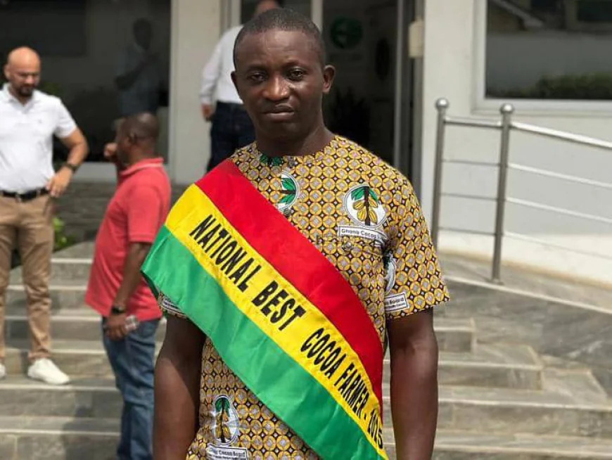 STOP POLITICISING GHANA'S COACOA SECTOR -- NATIONAL BEST COCOA FARMER WARNS GHANAIANS