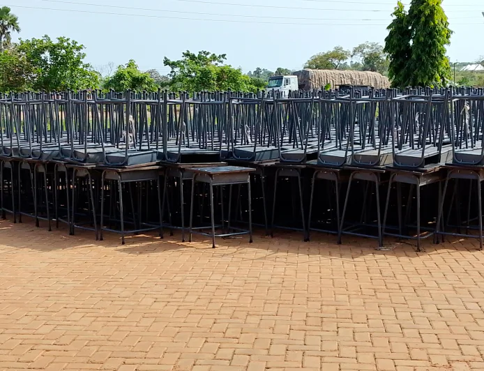 Techiman North Education Directorate receives 1,000 school furniture