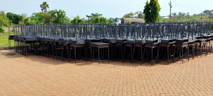 Techiman North Education Directorate receives 1,000 school furniture