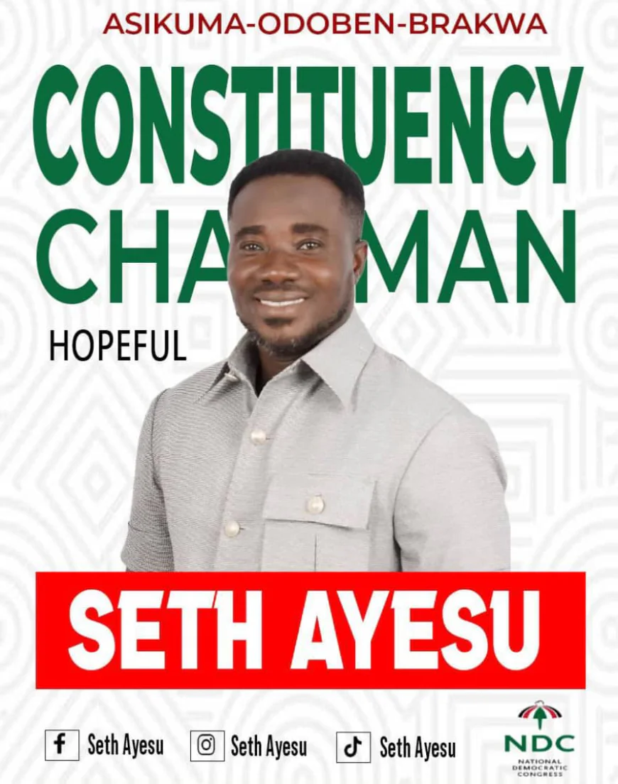 Mahama lead NDC government is on track, let's all support him -- In-coming constituency chairman. 