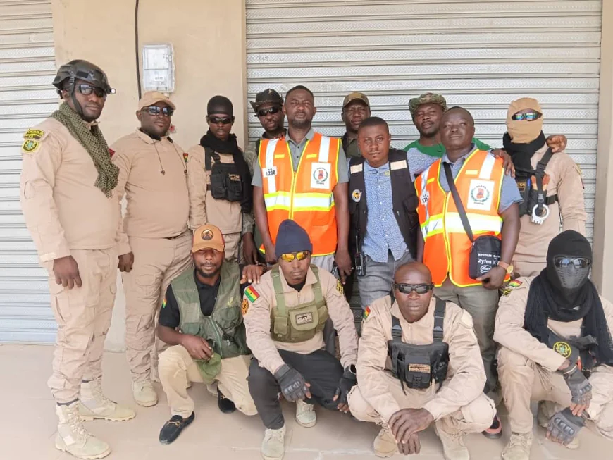 Gomoa East Security Task Force Hits Beaches to Secure Easter Celebrations