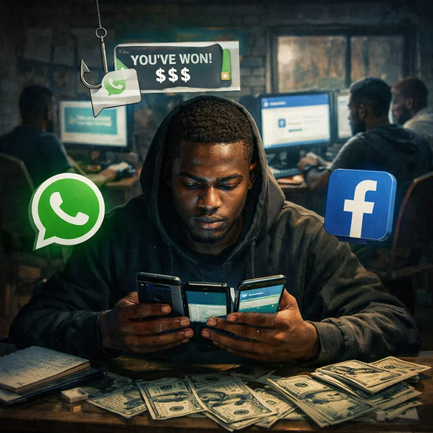 Hijacked in Plain Sight: Inside Ghana's WhatsApp and Facebook Scam Machine