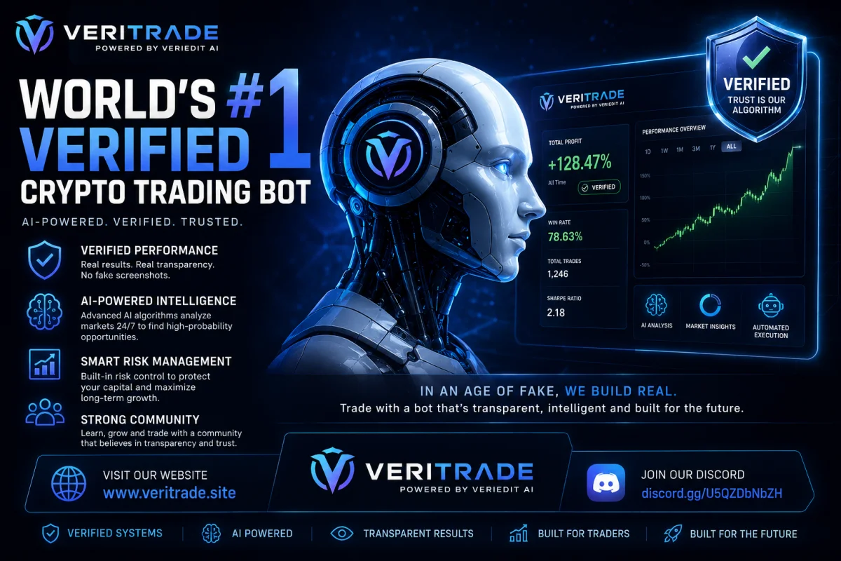 VeriTrade World’s #1 Verified Crypto Trading Bot