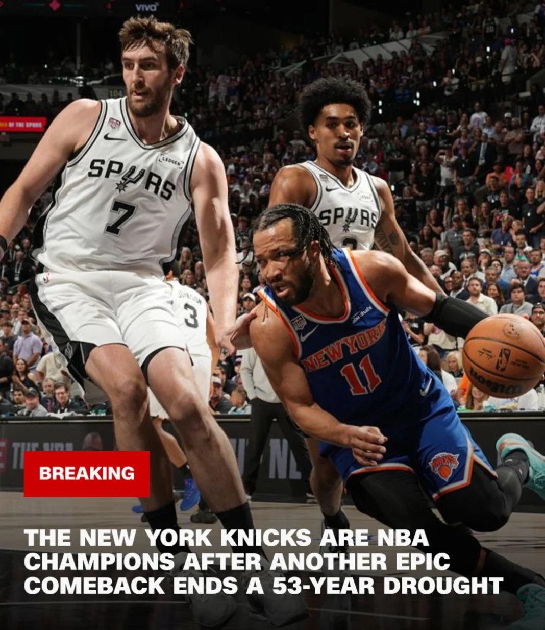 New York at last: The Knicks historic 2026 NBA Championship 