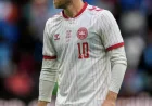 CHRISTIAN ERIKSEN GOES UNCONSCIOUS FOLLOWING A  DENMARK FRIENDLY GAME AGAINST UKRAINE 