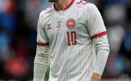 CHRISTIAN ERIKSEN GOES UNCONSCIOUS FOLLOWING A  DENMARK FRIENDLY GAME AGAINST UKRAINE 