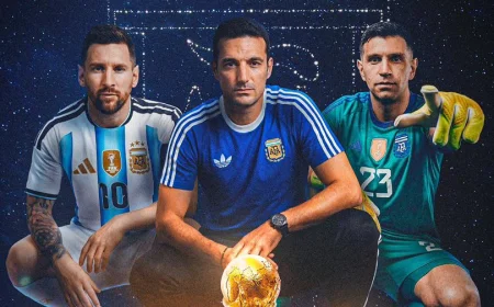 Messi's Margic Inspires Argentina to a 3-0 Victory Over Algeria 