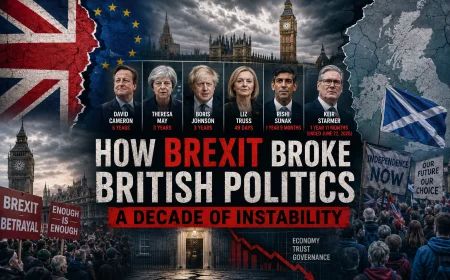 How Brexit Broke British Politics: A Decade of Instability
