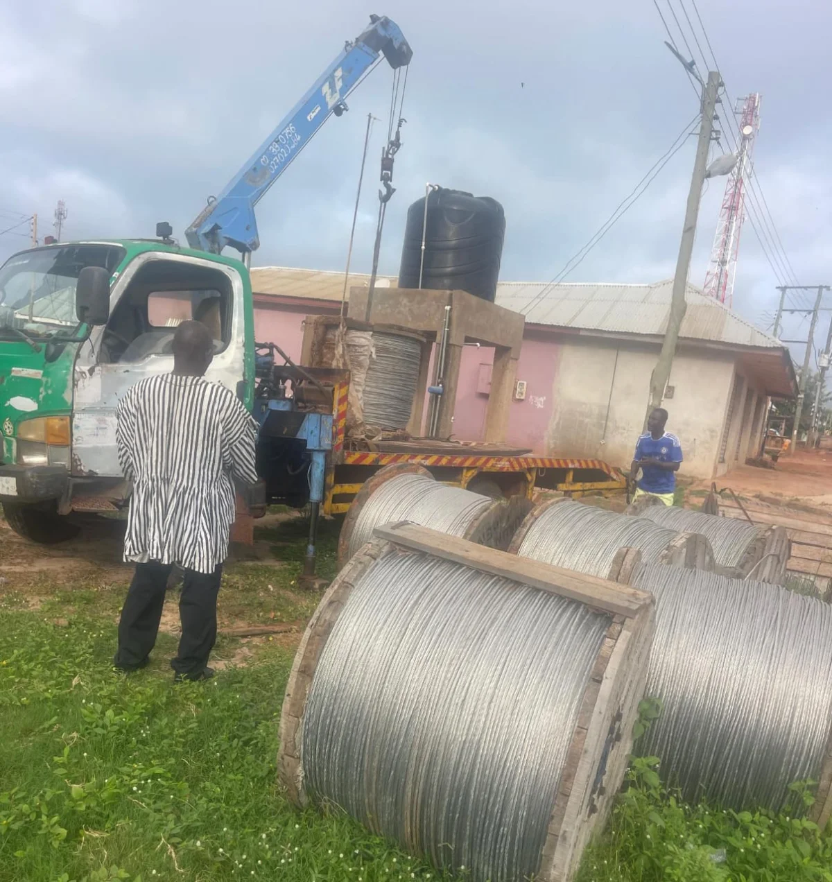 Nkoranza North MP initiates Self-Funds Electricity for more than 8 Communities to lighting up his Constituency