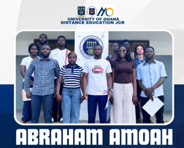 UGDE JCR Presidential Aspirant Abraham Amoah Champions Financial Support for Students