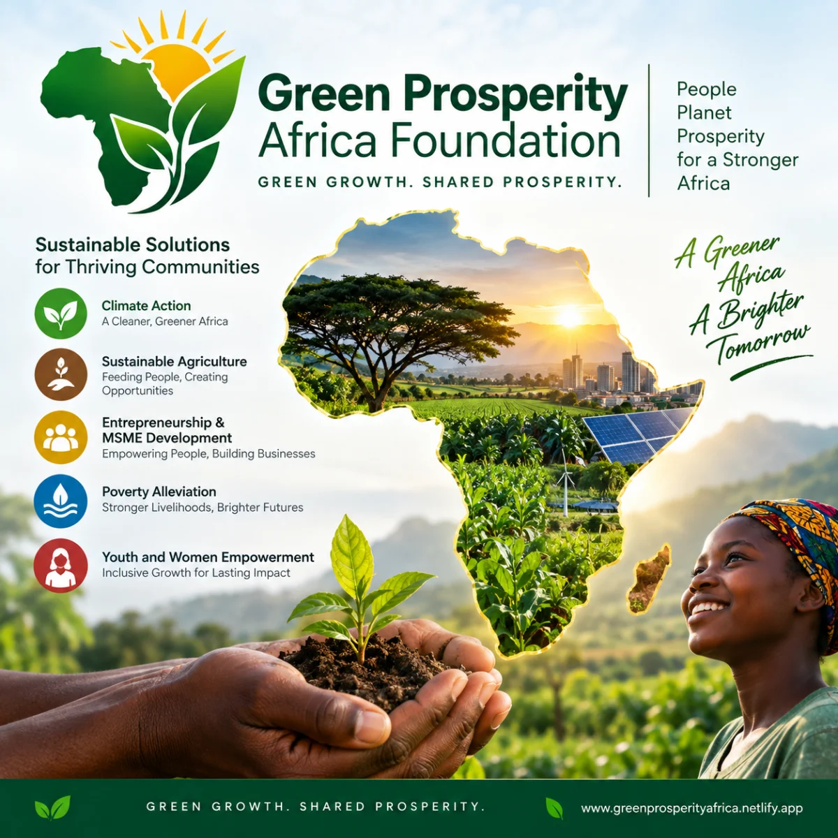 GREEN PROSPERITY AFRICA FOUNDATION: BUILDING A GREENER AND MORE PROSPEROUS AFRICA