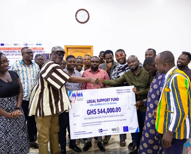MFWA training strengthens journalists’ understanding of media law and rights