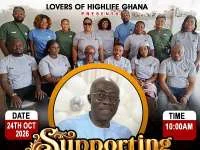 Lovers of Highlife Ghana Honours Prof. Kwasi Ampene for His Contribution to Music and Cultural Prese...
