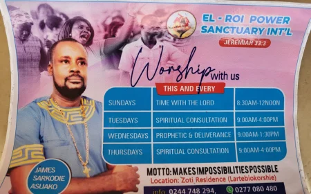 ‎ El-Roi Power Sanctuary Leader Cautions Pastors Against Money Conscious Ministry.  ‎