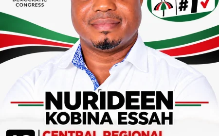 C/R: NURIDEEN KOBINA ESSAH CALLS FOR PEACE, FAIRNESS AND UNITY IN THE NDC CONSTITUENCY ELECTIONS. 