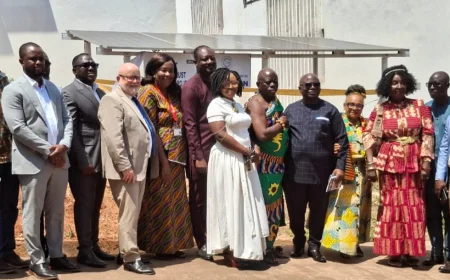 RTF, Poul Due Jensen Foundation Commission State-of-the-Art Hybrid Solar-Powered Water Facilities at University of Ghana  