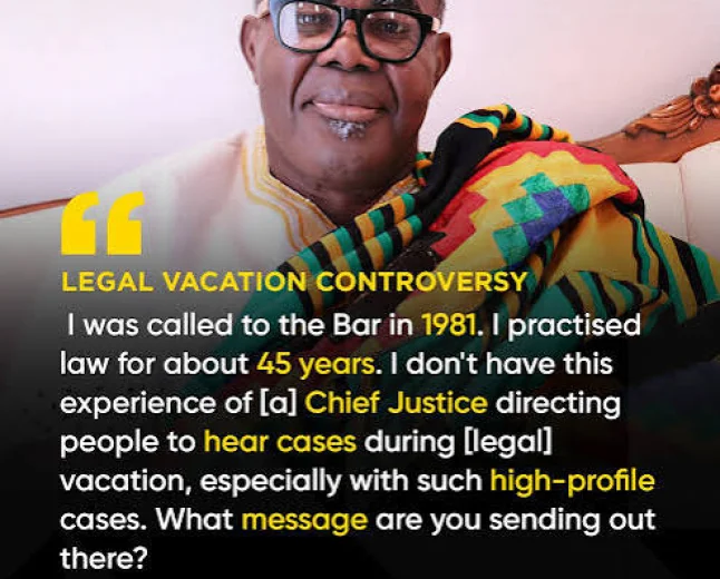 NII AYIKOI OTOO AT 45 YEARS AT THE BAR: CELEBRATING A LEGAL ICON, STATESMAN AND MASTER STRATEGIST