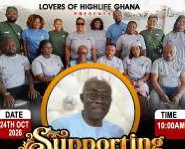 Lovers of Highlife Ghana Honours Prof. Kwasi Ampene for His Contribution to Music and Cultural Prese...