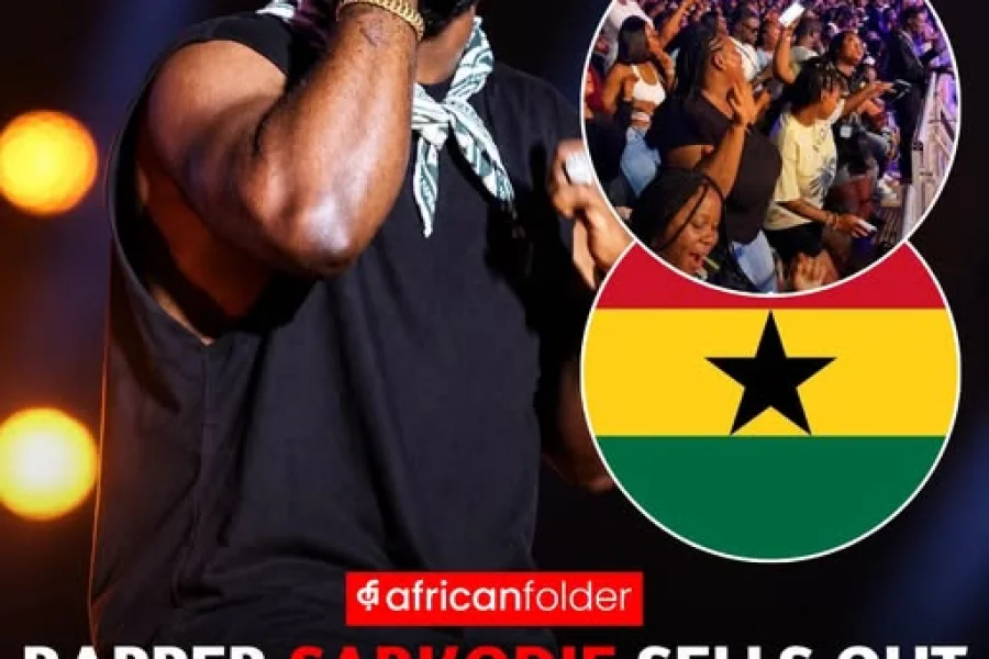 SARKODIE MAKES HISTORY IN KUMASI AS RAPPERHOLIC 2026 DRAWS THOUSANDS TO BABA YARA SPORTS STADIUM