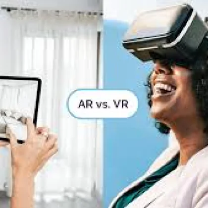 B) Augmented Reality (AR) / Virtual Reality (VR)